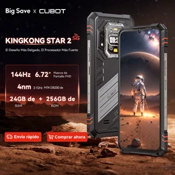Cubot KingKong Star 2 - Smartphone 5G Resistente 24GB RAM 256GB
