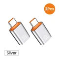 A- C silver 2pcs