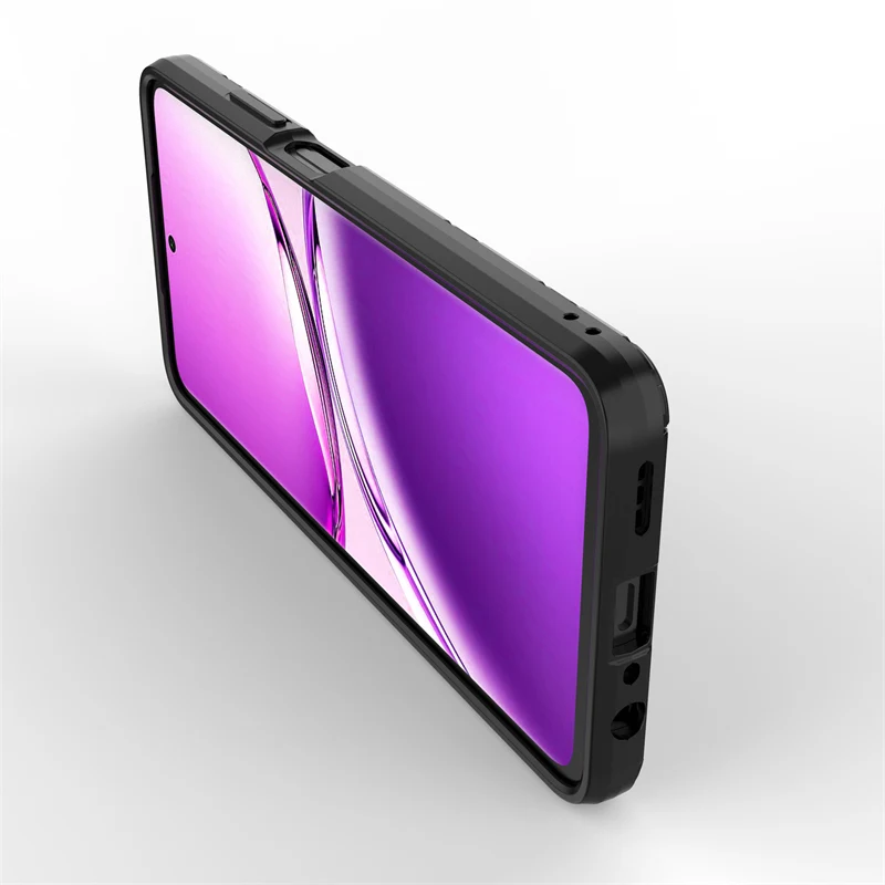 Funda de teléfono con soporte Punk Para Oppo A3x 5G India Celulares Shell parachoques duro a prueba de golpes Para Oppo A3x 5G чехол Funda Para contraportada - imagen 5