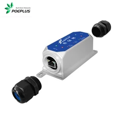 Extensor PoE Exterior IP67 Gigabit 120W con Alimentación Pasiva