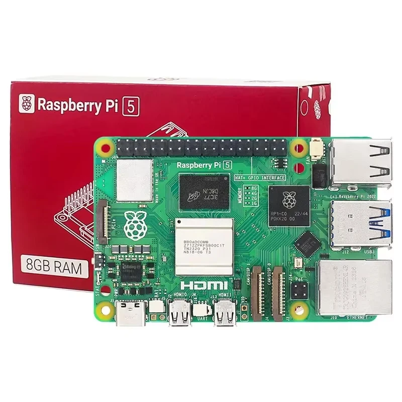 Raspberry Pi 5 4GB 8GB 16GB RAM Board BCM2712 Cortex-A76 2,4 GHz VideoCore suministro de caja opcional para Raspberry Pi 5 - imagen 3
