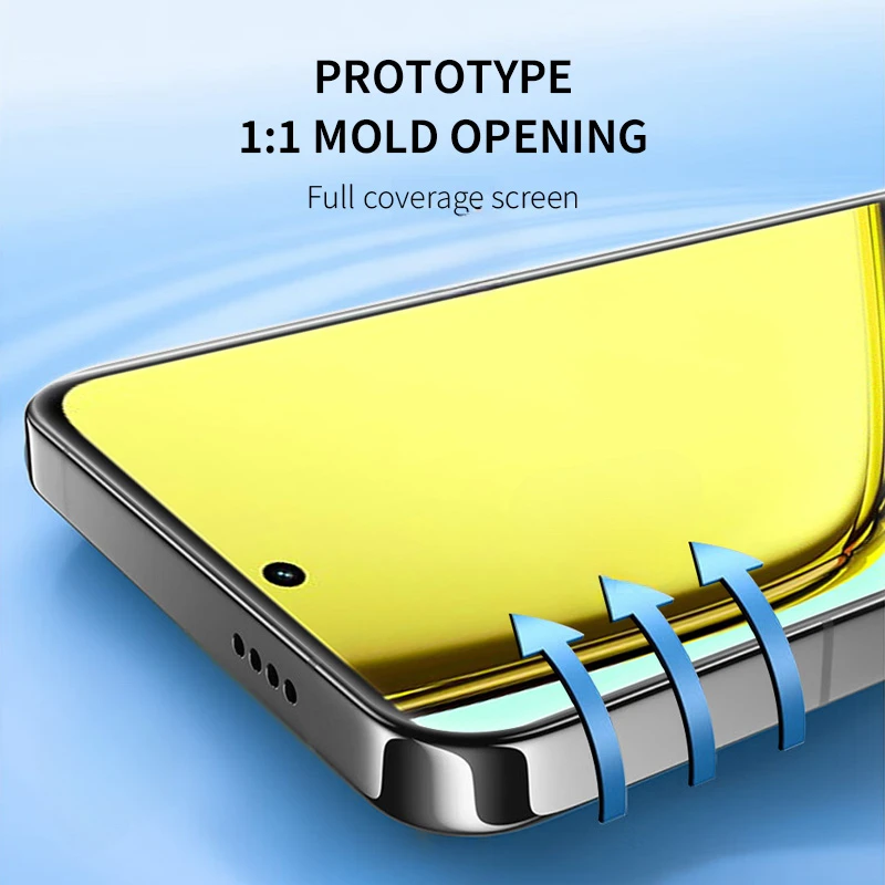 2-4 Uds HD película de hidrogel para Realme 12 Lite Note 60 50 protectores de pantalla para Realme GT5 GT3 GT2 Pro C35 C33 C31 C30 C25y C25s C21 - imagen 2