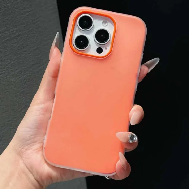 Funda transparente suave y mate para Motorola Moto Edge 50 Fusion Neo 60 Pro G84 G14 G24 G23 G54 G73 G64 G23 E13 - imagen 5