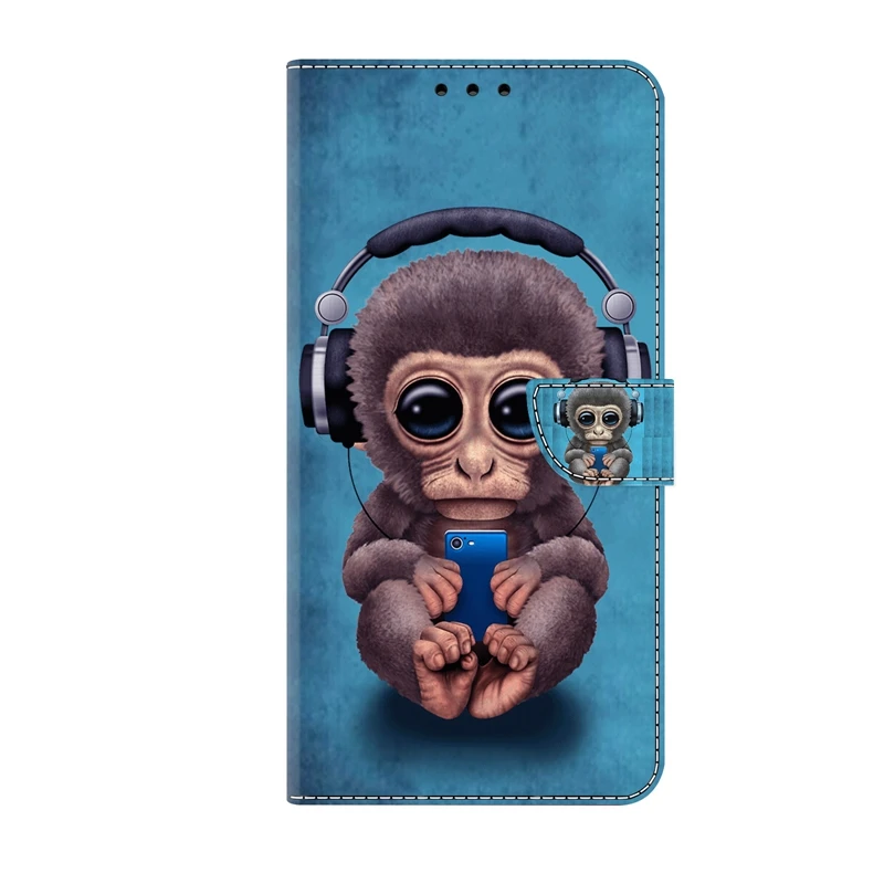 Para Google Pixel 9A funda con patrón pintado cartera Flip Book cubierta para Google Pixel 9a GTF7P funda de teléfono Pixel9A GXQ96 G3Y12 Etui - imagen 2