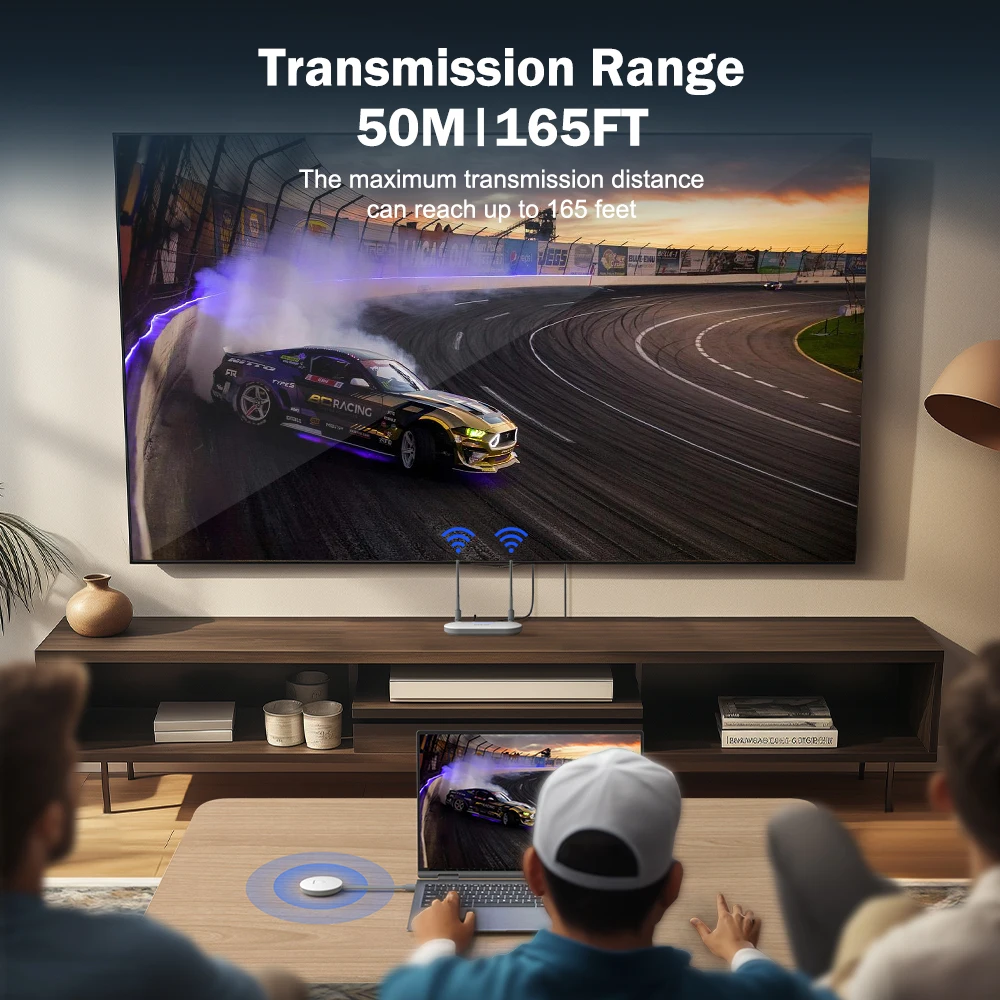 Lemorele Transmisor HDMI Inalámbrico para TV y PC – Extensor Dongle - imagen 4