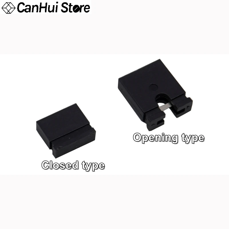 10 - 100pcs 1,27mm 2,0mm 2,54mm 5,08mm saltador tapa pin bloque de circuito placa de circuito PCB placa de circuito de una sola fila conector de aguja de cobre masculino - imagen 3