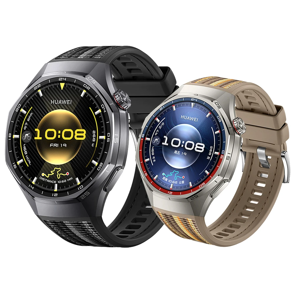 Correa tejida para Huawei Watch GT 6 Pro, pulsera de 46mm para Huawei GT6 Pro, pulsera de silicona de nailon