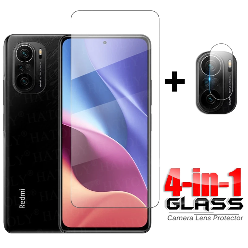 Protector de pantalla de cristal templado para teléfono, cristal para Poco F3 X3 NFC Pro M3 F2, Xiaomi Redmi Note 10 9S 8 9 9T 9A 9C - imagen 2