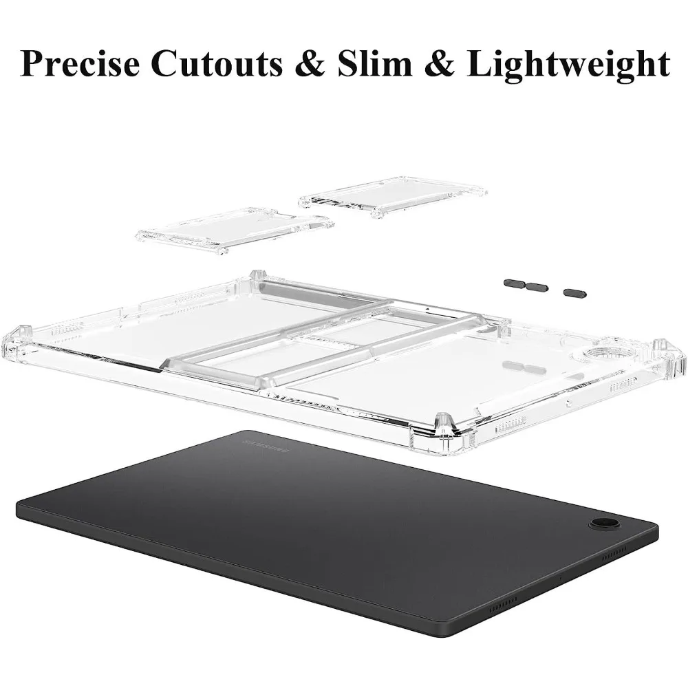 Funda para Samsung GALAXY Tab A8 10,5 pulgadas SM-X200 SM-X205 SM-X207 Funda transparente Funda Tab A8 10,5 "2022 X200 X205 coque - imagen 2