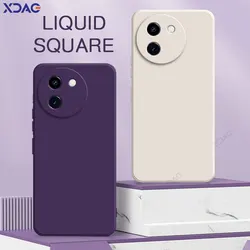 Funda Vivo Y200 Silicona Líquida Antigolpes Suave Lujo Protección