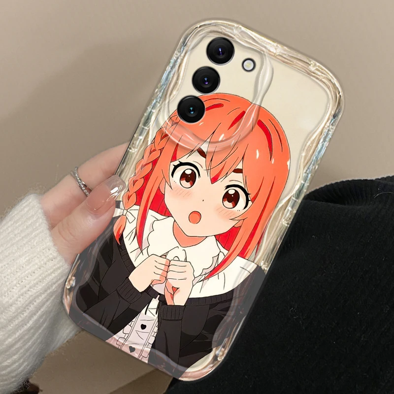 Funda de novia para S21 S23 S24 Ultra Plus FE A55 A35 A25 A05S A54 A53 A52 A33 A32 Wave, funda de teléfono - imagen 4