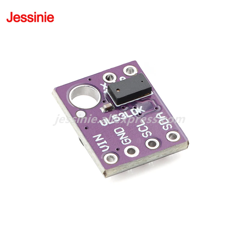 5 uds/1 unidad VL53L0X VL53L0X-V2 TOF módulo Sensor de distancia infrarrojo láser lente cubierta óptica púrpura/azul/negro - imagen 2