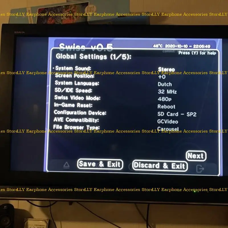 462E SD2SP2 Adaptador Lector tarjetas TF para Boot Disc Mini DVD Adecuado para GameCube - imagen 3