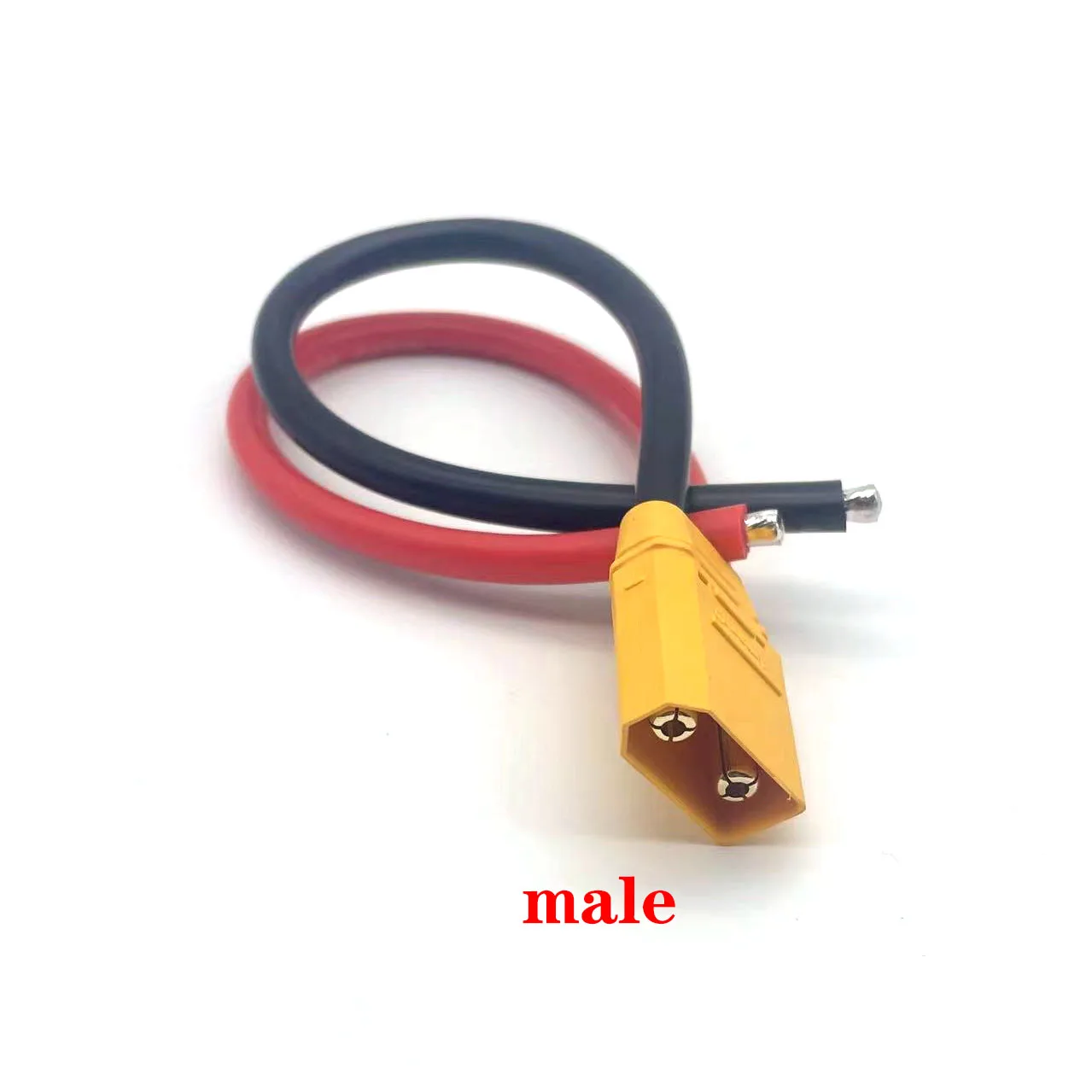 Conector macho y hembra XT90 10AWG con Cable de alambre estañado de 10/20/30/50/100cm para cargador de Dron RC Lipo, batería FPV - imagen 4