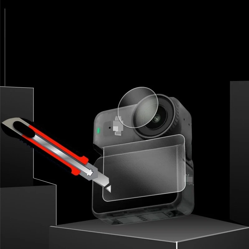 Para DJI Osmo Nano Protector de pantalla de cámara de vidrio templado para dji osmo nano OsmoNano película protectora de pantalla LCD protección de vidrio - imagen 2