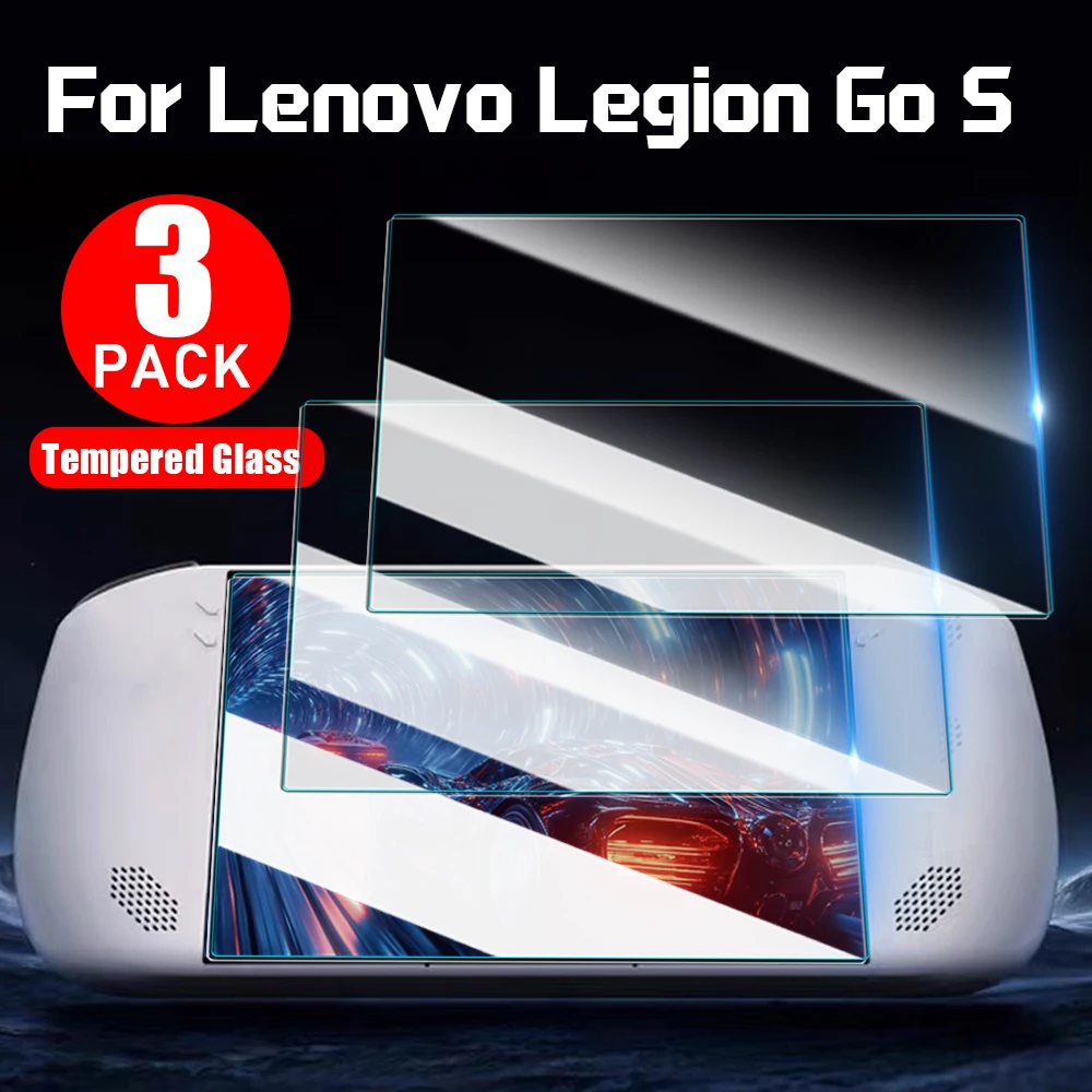 Protector de pantalla de vidrio templado para Lenovo Legion GO S, película antiarañazos para accesorios de película protectora de vidrio LegionGO S, 1-3 uds.