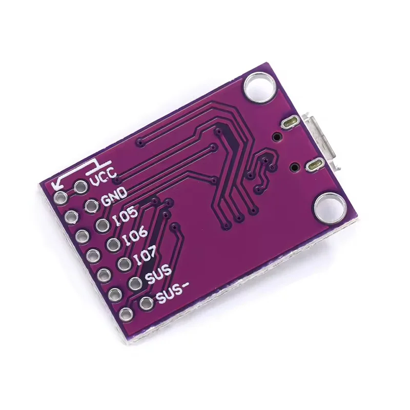 Placa de depuración CP2112, módulo de comunicación USB a SMBus I2C, Kit de evaluación MicroUSB 2112 2,0 para módulo de Sensor CCS811 para arduino - imagen 4