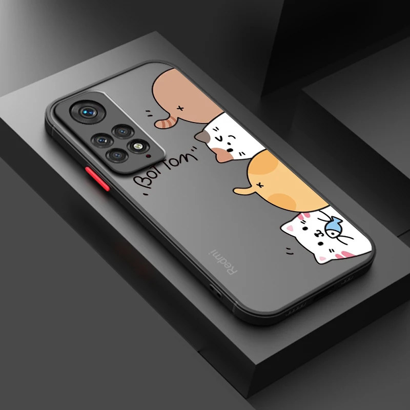 Funda translúcida esmerilada para Redmi 8, 3, 9A, 9C, 9AT, 9T, 13R, 10A, 10C, 10, 11A, 12C, 12, 13C, 5G - imagen 4