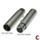 XLR 3P M-5P F