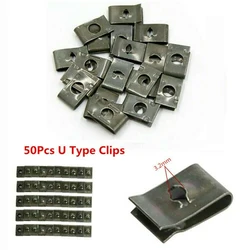 Clips Metálicos Fijación Panel Puerta Coche - Tornillo
