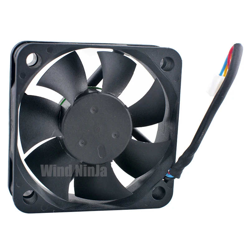 AFB0512LB ventilador de refrigeración, 5cm, 50x50x15mm, 50mm, DC12V, 0.11A, doble rodamiento de bolas, 4 pines, para fuente de alimentación, chasis, CPU - imagen 3