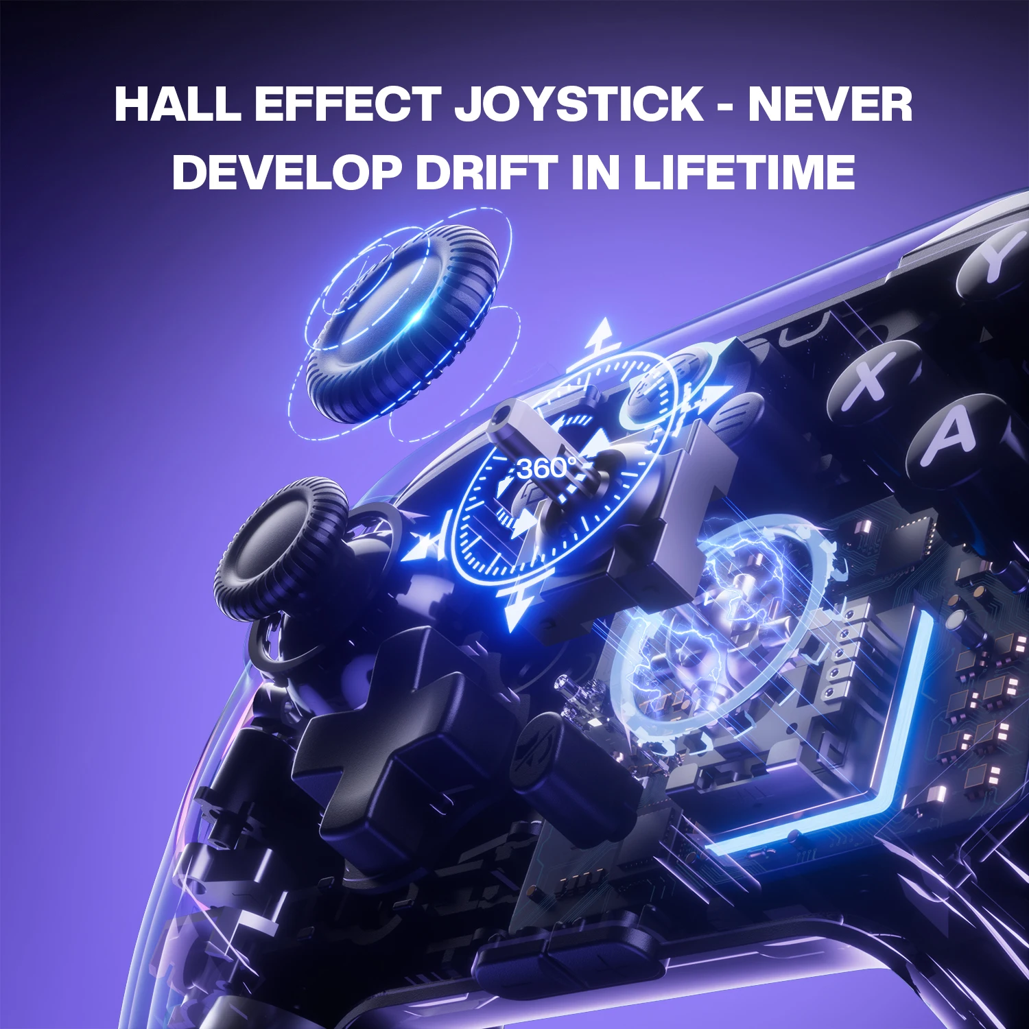 Controlador de juego inalámbrico NYXI Master P1 para PC Switch2 - imagen 2