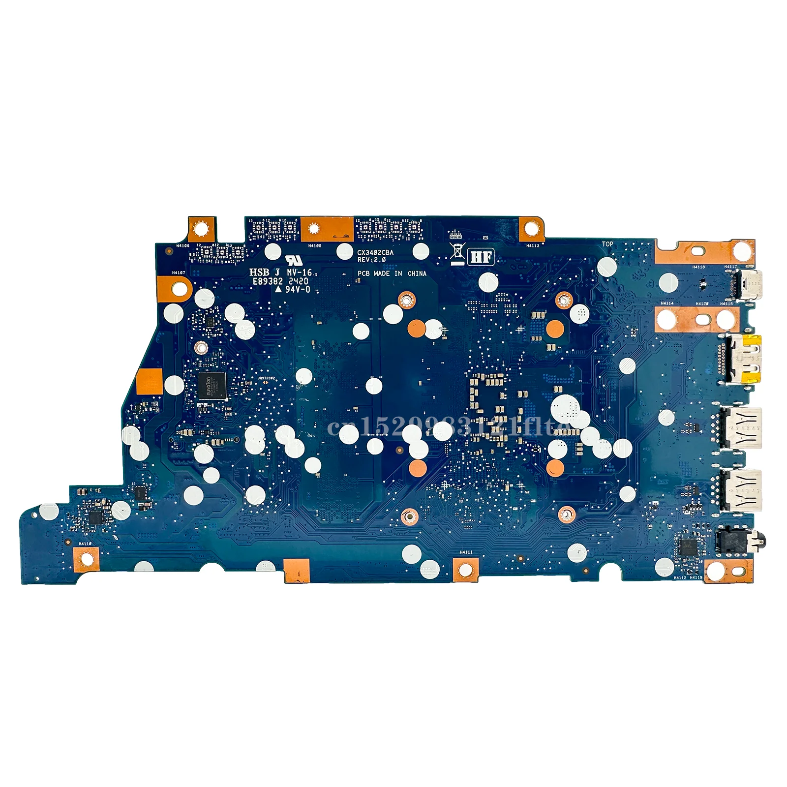 Placa base CX3402CBA CX3402 para placa base de ordenador portátil ASUS i3 i5 i7 12th Gen RAM-8GB/16GB UFS-126G/256G - imagen 2