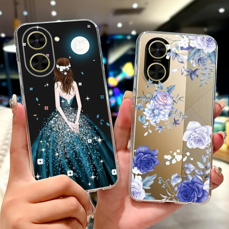 Para Xiaomi Redmi A5 4G funda 2025 nueva funda pintada de lujo funda de teléfono de silicona suave para Xiaomi Poco C71 C 71 RedmiA5 Fundas Coque - imagen 2