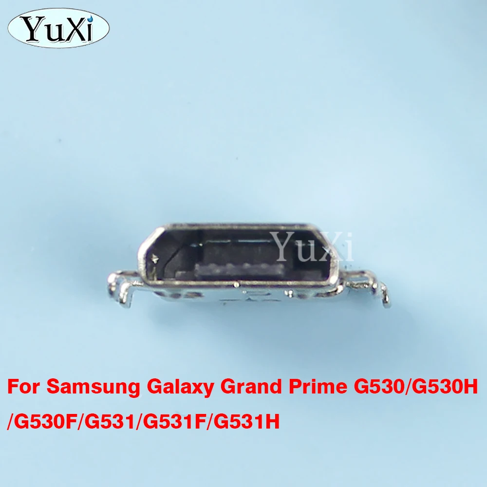 Conector de puerto de carga Micro USB, enchufe trasero de 7 pines para Samsung Galaxy Grand Prime G530, G530H, G530F, G531, G531F, G53, 5 uds. - imagen 3