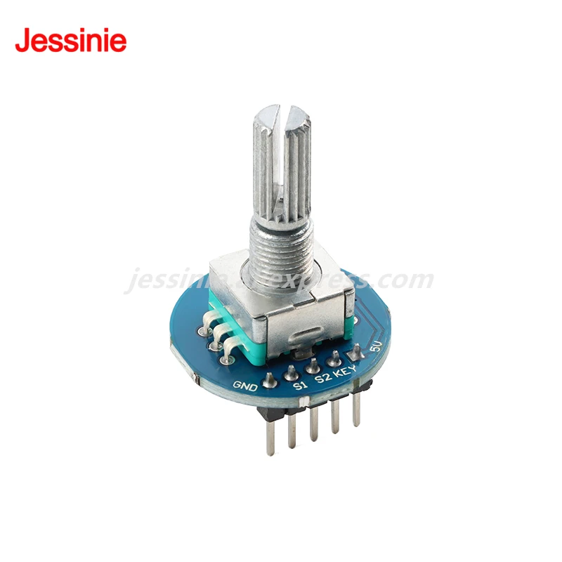 Módulo codificador EC11 de 5 uds./1 unidad con tapa de perilla módulo codificador de 360 grados potenciómetro salida de pulso Digital - imagen 3