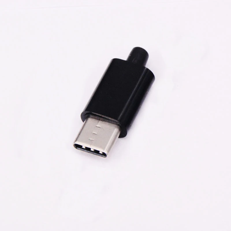 Conectores USB de carga rápida, conector macho tipo C de 10/5 piezas, USB 3,1, 3A, terminales eléctricos de soldadura, accesorios de cable de datos DIY - imagen 4