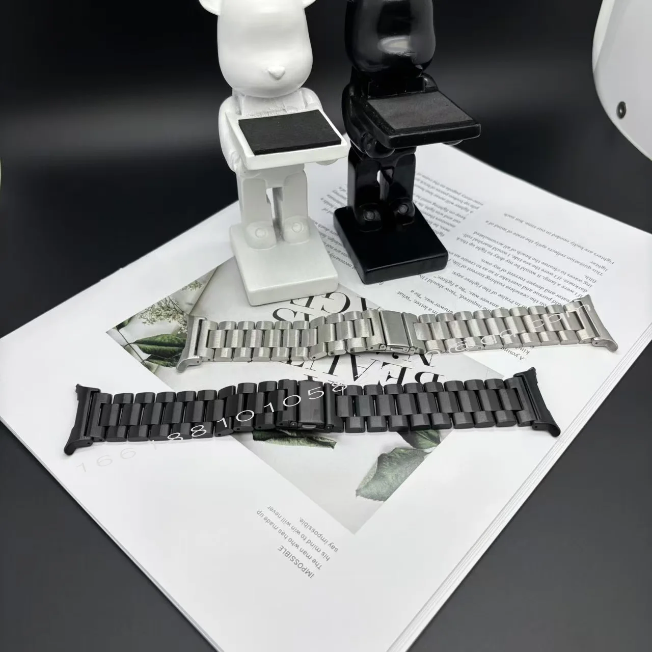 S elección de regalo Ideal para Samsung Galaxy Ultra 47mm, la última correa de acero inoxidable de alta calidad, accesorios para reloj inteligente, regalos de vacaciones