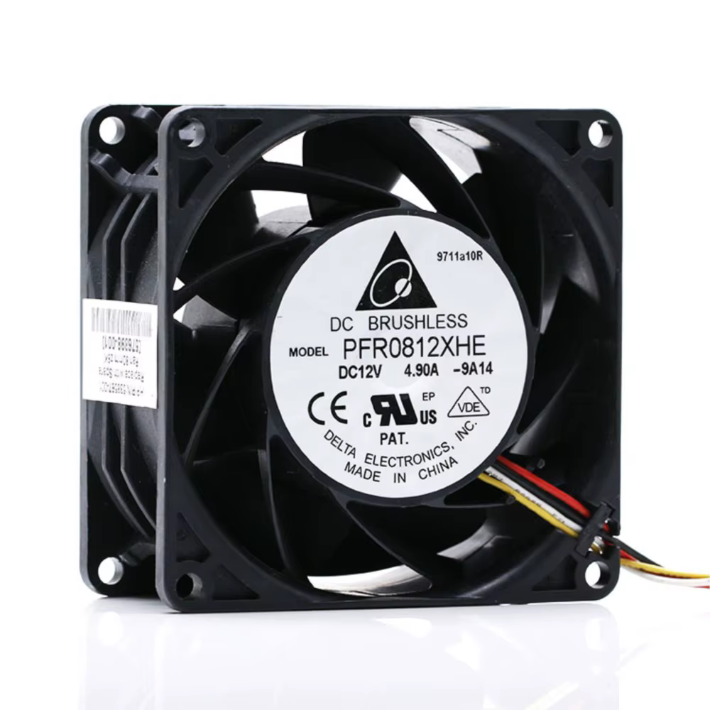 Ventilador 80mm PWM Rodamiento Bolas – PC Gaming - imagen 2