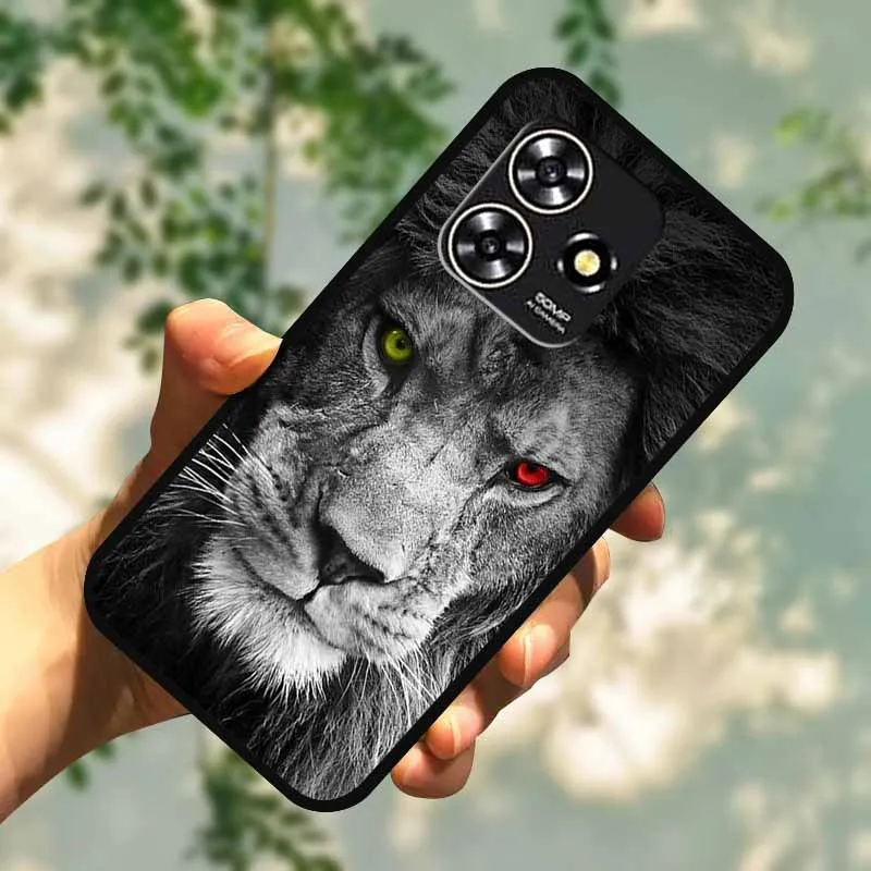 Funda para ZTE Blade V50 Smart Cover Lobo León silicona gato TPU Funda suave para ZTE Axon 50 Lite 8050 6,6 ''Animal V50Smart Capa - imagen 5