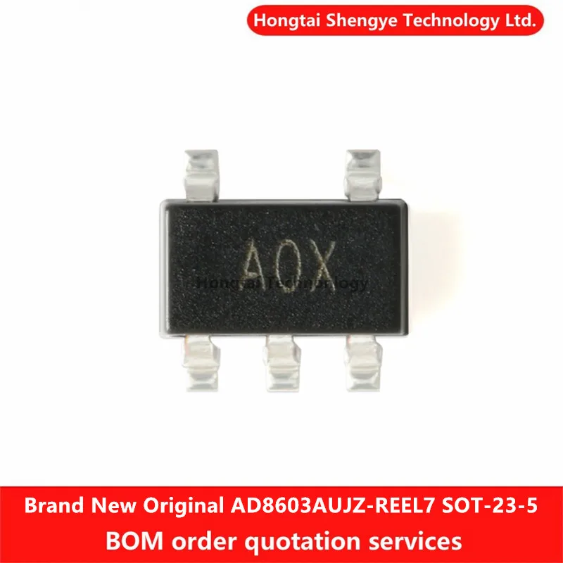 Nuevo Chip amplificador operativo de carril a carril CMOS AD8603AUJZ-REEL7 SOT-23-5 Original