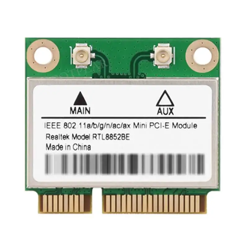 Tarjeta de red inalámbrica RTL8852BE, módulo inalámbrico WiFi6 de doble banda Gigabit, Bluetooth estándar 5,2, Waveshare - imagen 2