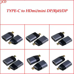 Adaptador USB-C a HDMI 4K 60 Hz, VGA y DisplayPort