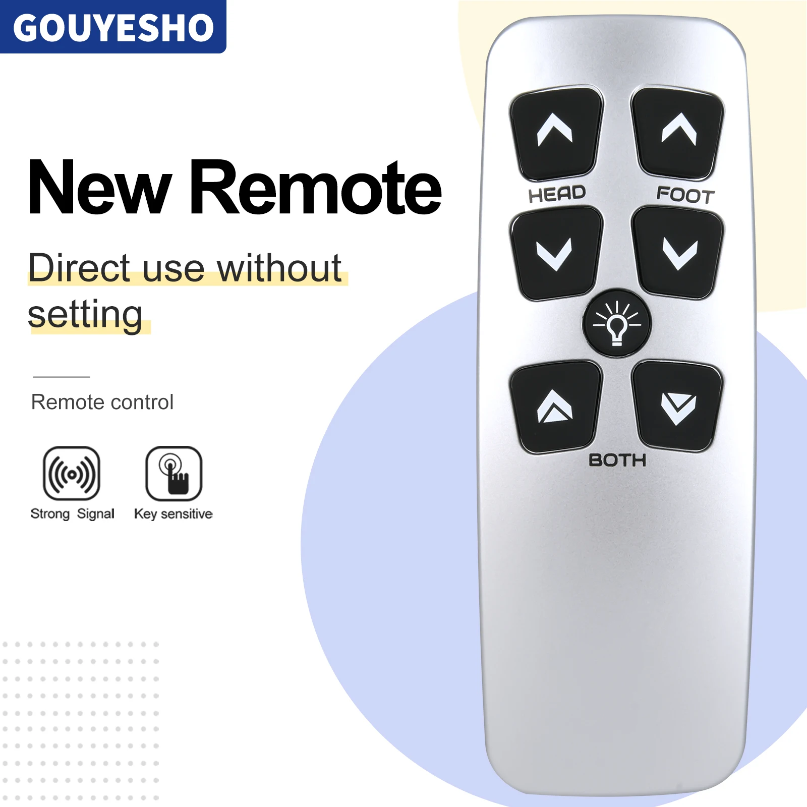 Nuevo mando a distancia para camas ajustables Leggett y Platt 100 Series II o T-120