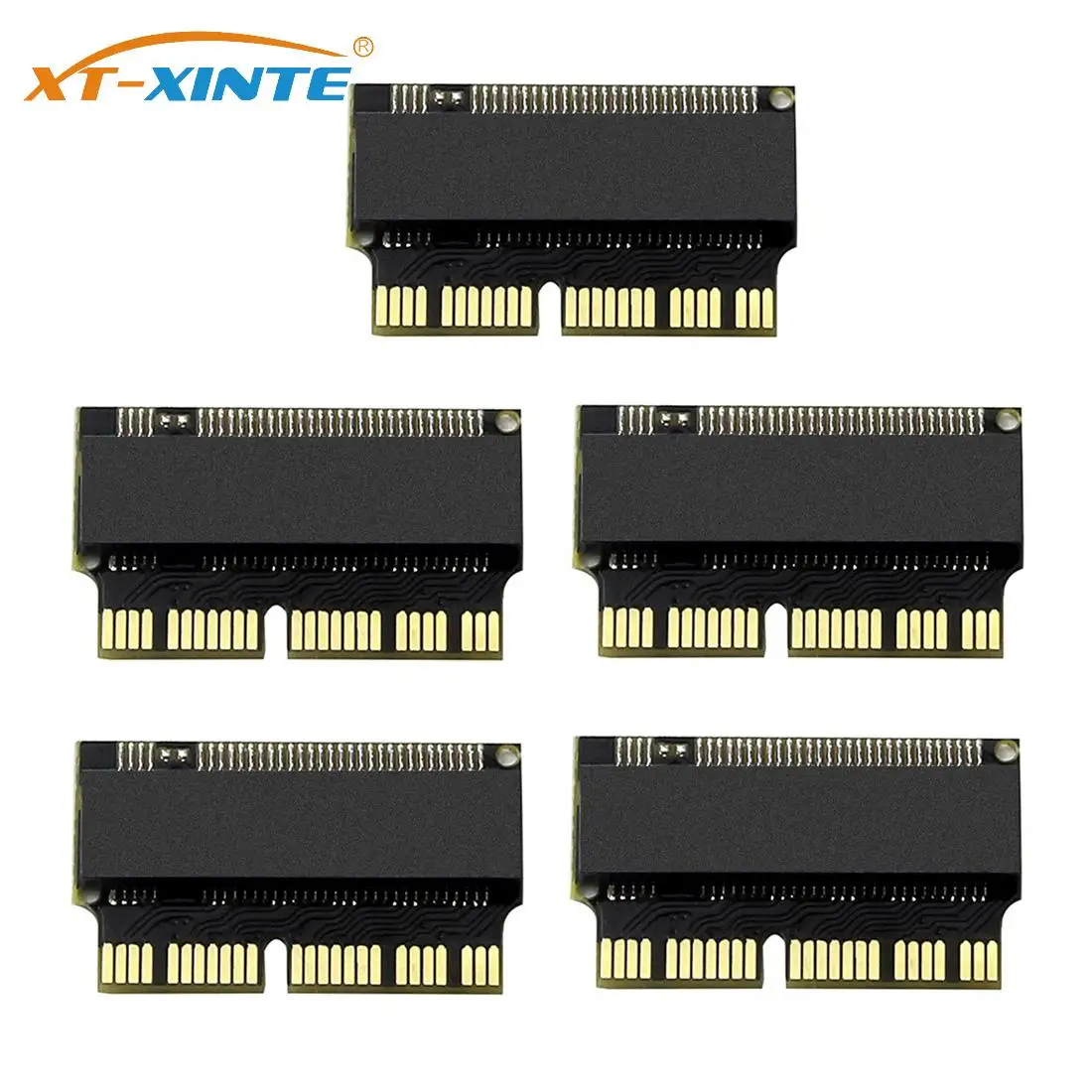 Adaptador M.2 para ordenador portátil Apple, adaptador PCIe M2 a SSD para Macbook Air Pro 2013 2014 2015 A1465 A1466 A1502 A1398 PCI-E x4 NVMe SSD, 5/10 unidades
