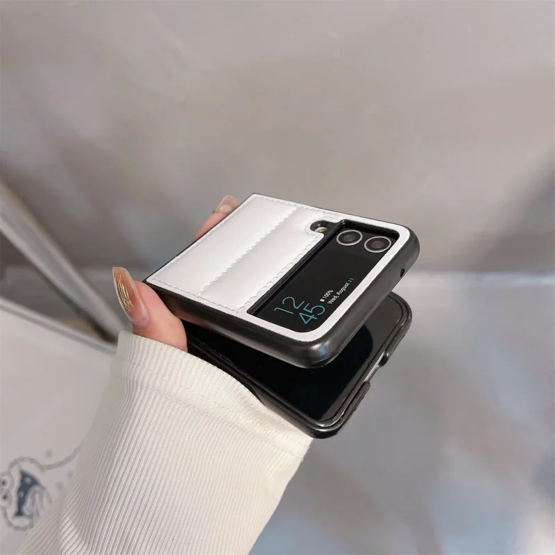 Chaquetas de plumón con cojín de aire para mantener el calor, funda Magsafe para Samsung Galaxy Z Filp 3 4 5 6 Fold 3 4 5 6, funda plegable de TPU a prueba de golpes - imagen 4