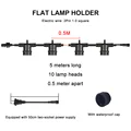 C 5 meters 10 lamp