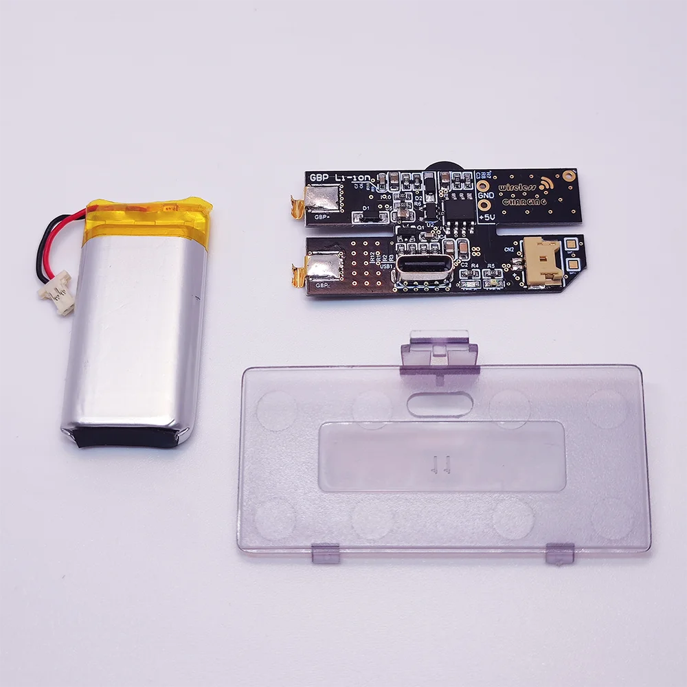 Módulo de batería de litio recargable para Gameboy Pocket, batería de 700mAH, alto brillo, universal, sin soldadura - imagen 3