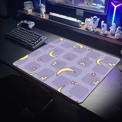 Alfombrilla Gaming de Goma Natural 900 x 400 mm, Encaje a Cuadros