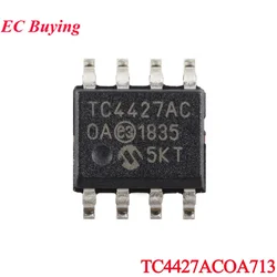 Controlador MOSFET TC4427 Doble 1,5 A Alta Velocidad SOIC-8