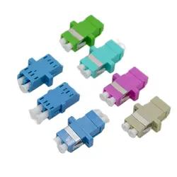 Conector LC APC Fibra Óptica Dúplex OM3 OM4 Multimodo