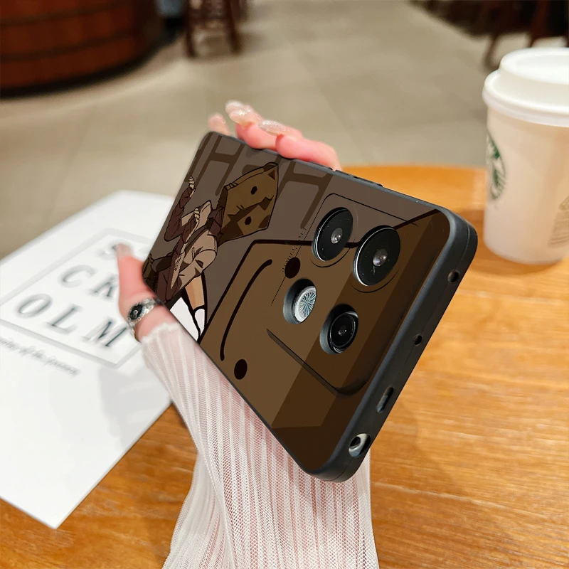 Funda de silicona con diseño de hombre y caja de dibujos animados para Xiaomi Redmi Note 13 12 Pro Plus 12S 11S 11 10S 10 Redmi 12 13C, funda suave a prueba de golpes - imagen 4