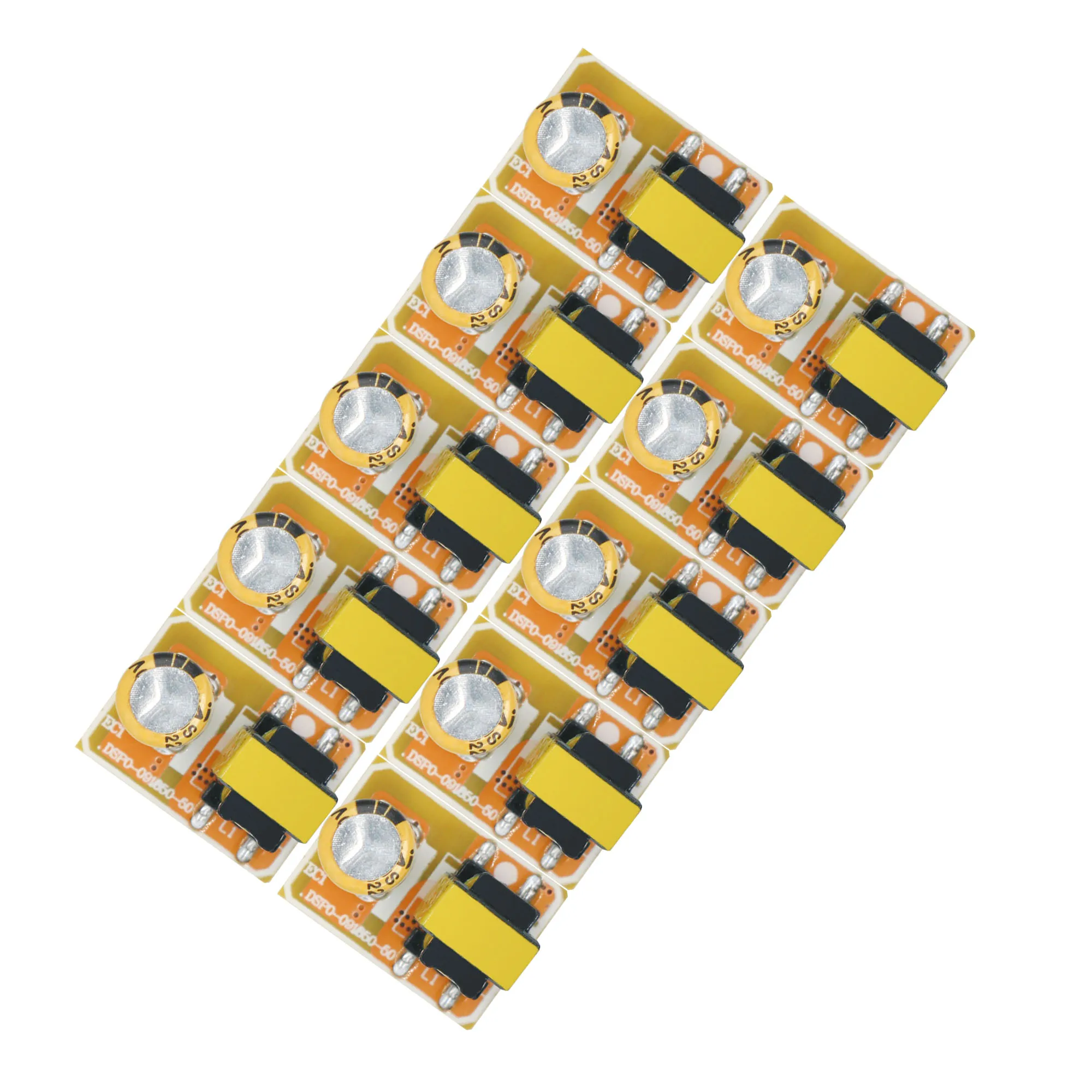 Unidad de fuente de alimentación Led de 3-18W, 10 piezas, transformadores, DC30-160V para bombilla, accesorios de foco, reparación, Blub