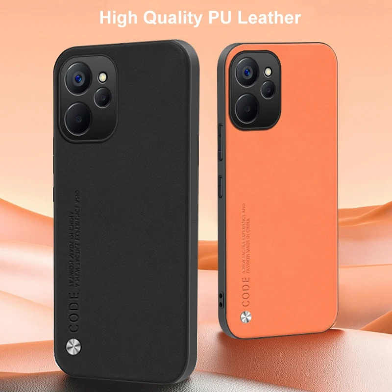 Funda de cuero PU de lujo para teléfono, mate para Realme Carcasa protectora de silicona, 10, 4G, 9, 10 Pro Plus, 9i, 7, 5G, 8 Pro, Coque - imagen 5