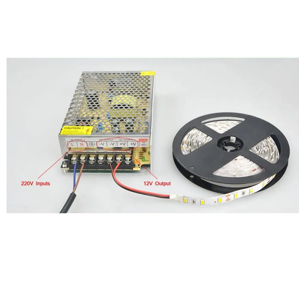 5 uds nuevo original 12V3A fuente de alimentación conmutada de tamaño pequeño S-36-12 fuente de alimentación LED de monitoreo 12V36W - imagen 5