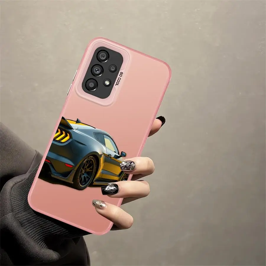 Cool Racing Car funda trasera de teléfono para Samsung Galaxy A26 A31 A32 A34 A17 A20s A15 A16 A36 A11 A12 A35 A21s A23 A24 A25 A13 - imagen 4